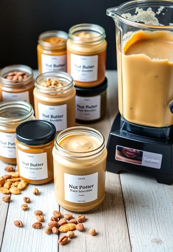 nut based spreads variety