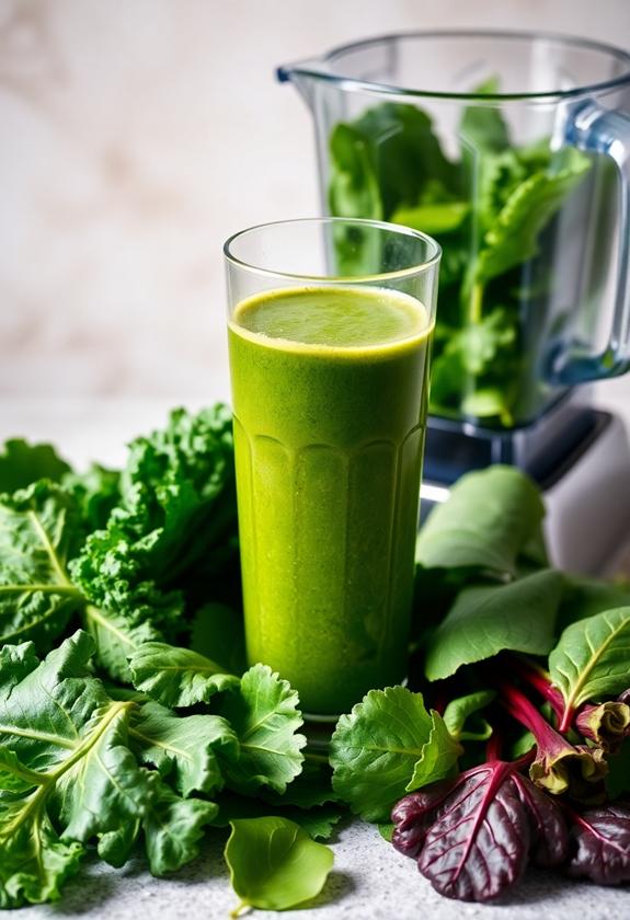 nutrient dense leafy greens