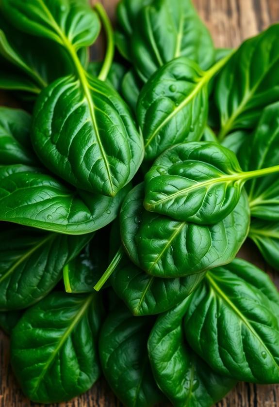 nutrient dense spinach benefits