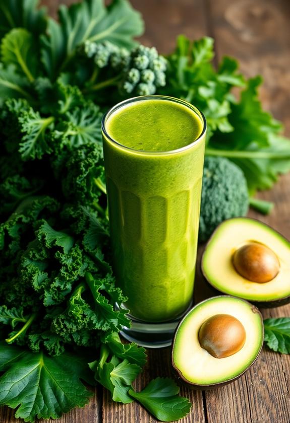 nutrient packed green smoothie