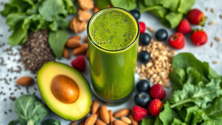 nutrient packed green smoothie add ins