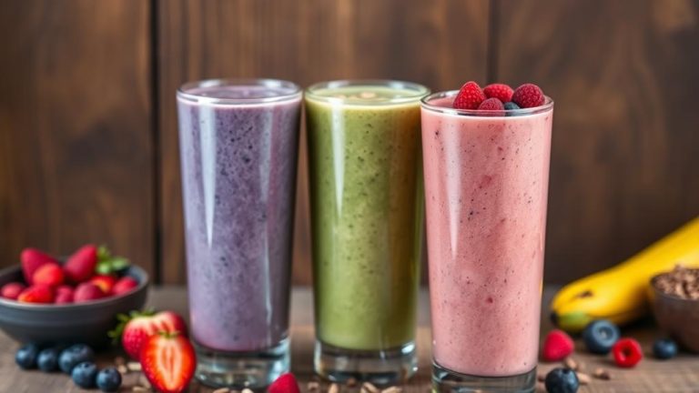 nutrient packed morning shakes