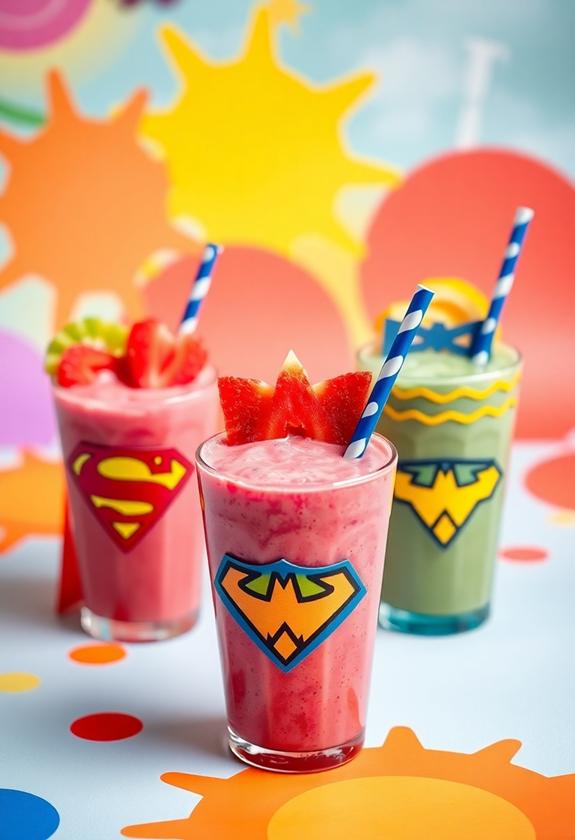 nutrient packed superhero beverages