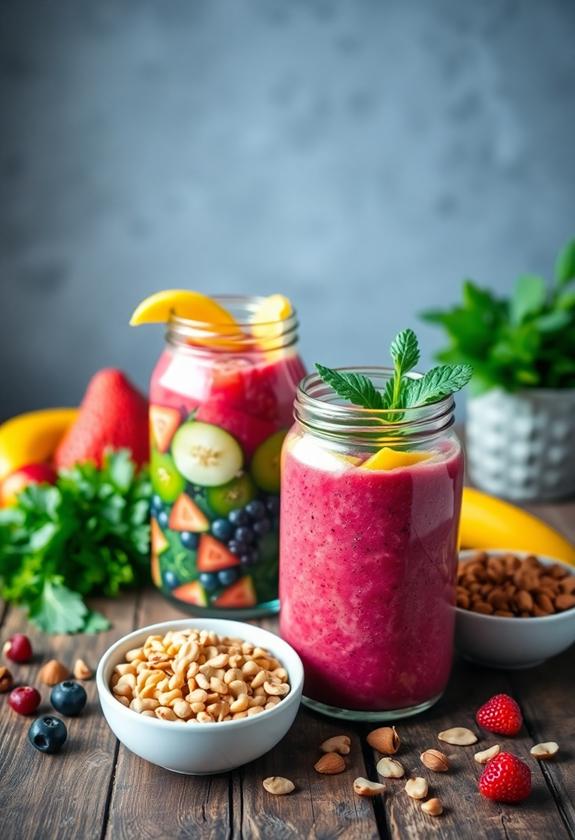 nutrient rich blended beverages