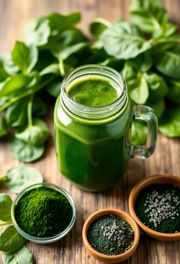 nutrient rich blue green algae
