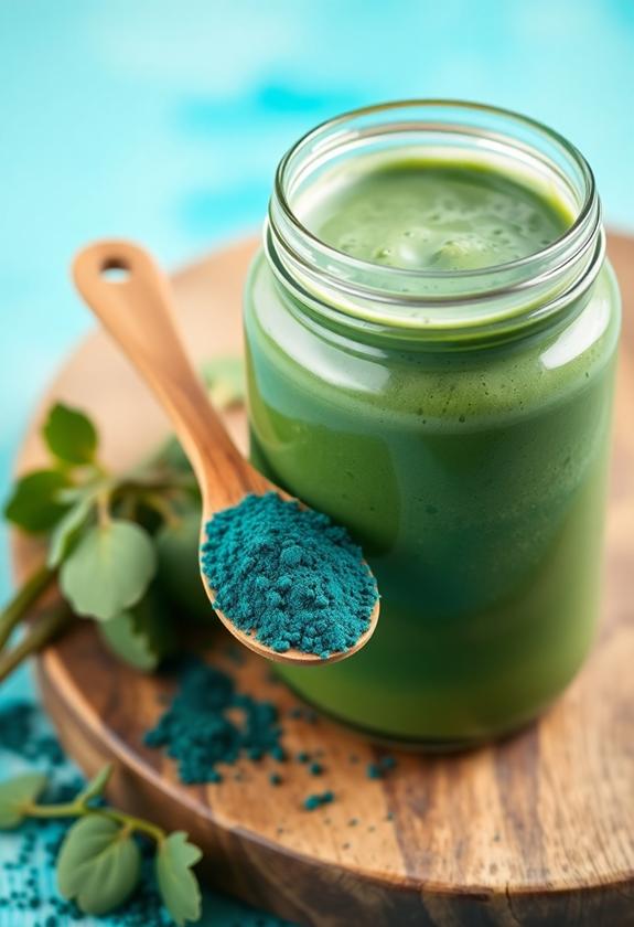 nutrient rich blue green algae