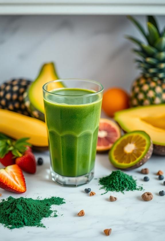 nutrient rich blue green algae