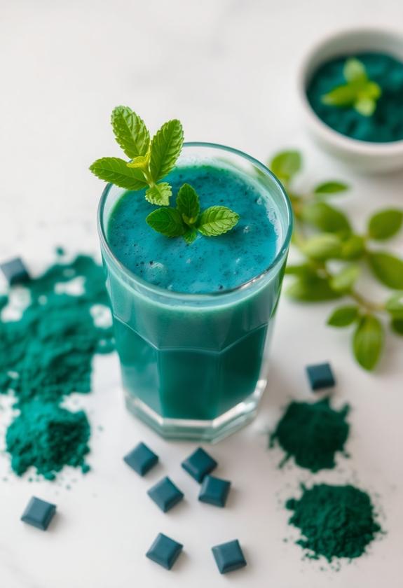 nutrient rich blue green algae