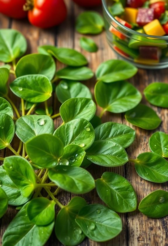 nutrient rich edible plant