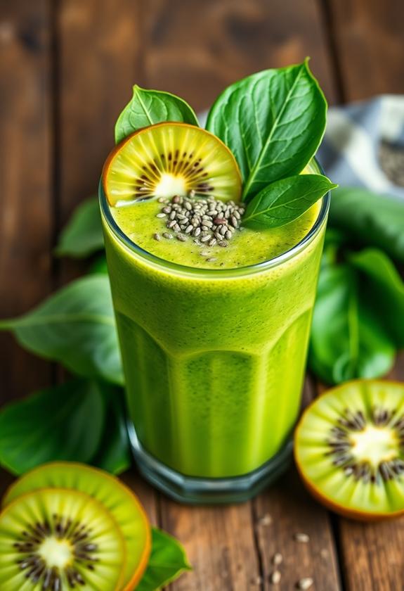 nutrient rich green beverage