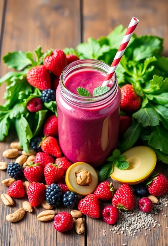nutrient rich health boosting beverages