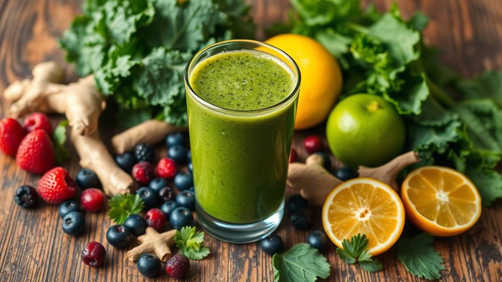 nutrient rich immunity boosting smoothies