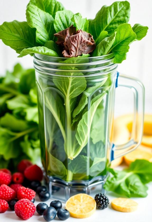 nutrient rich leafy vegetables