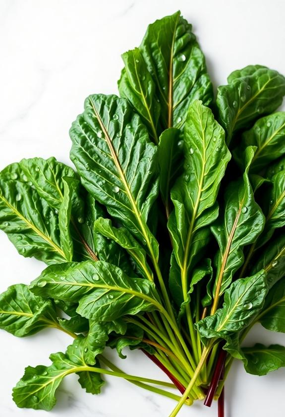 nutrient rich leafy vegetables