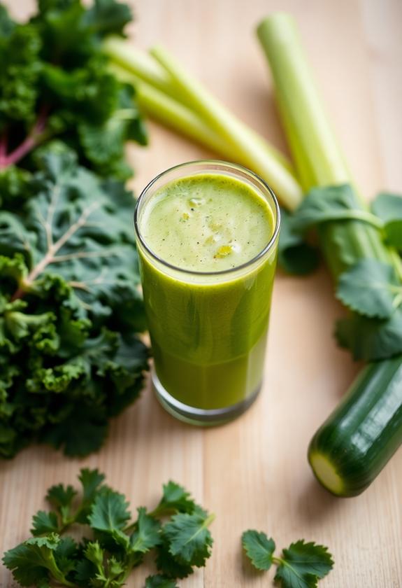 nutrient rich smoothie greens