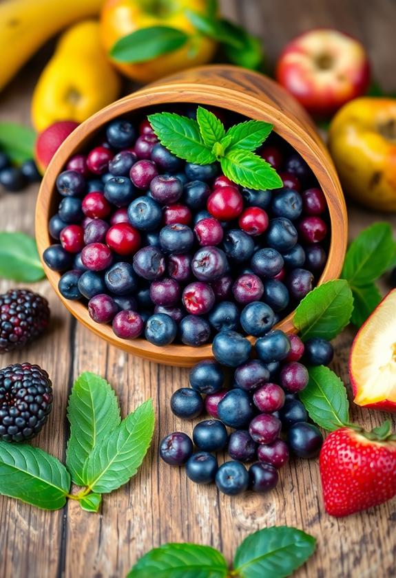 nutrient rich superfood berries