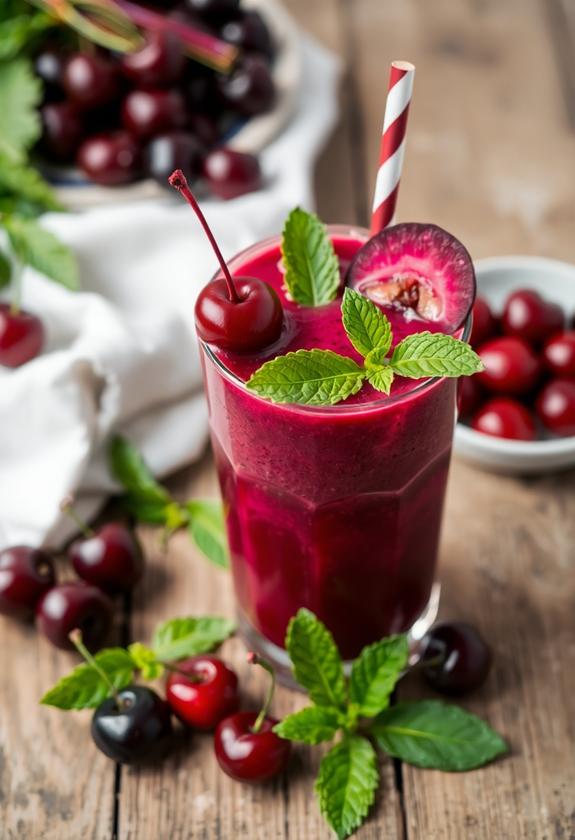 nutritious beetroot cherry blend