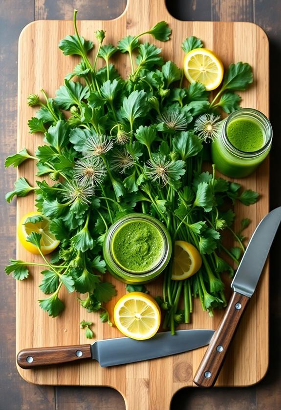 nutritious edible wild greens