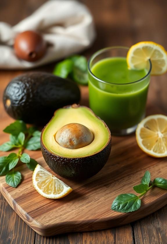 nutritious green fruit