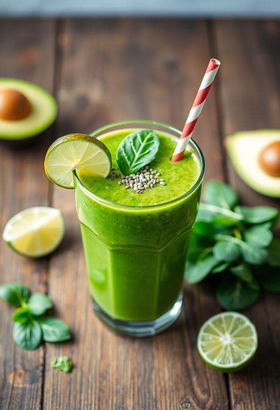 nutritious green smoothie blend