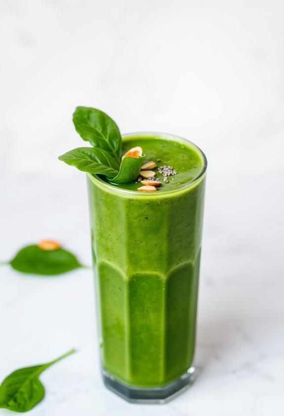 nutritious green smoothie blend