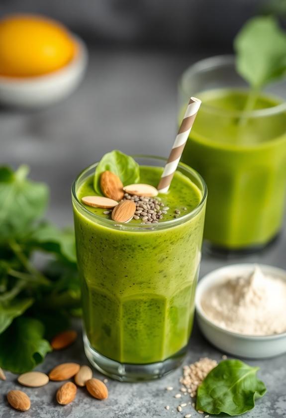 nutritious high protein smoothies