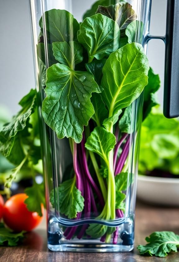 nutritious leafy green vegetables
