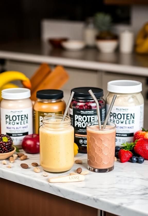 nutritious mixed protein supplements