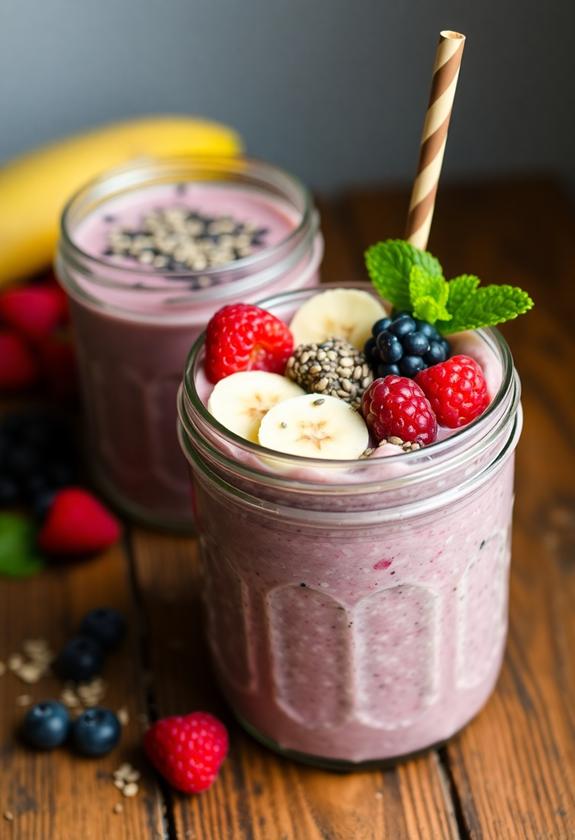 nutritious oatmeal breakfast blend