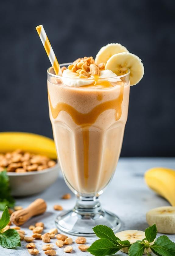 nutritious peanut protein beverage