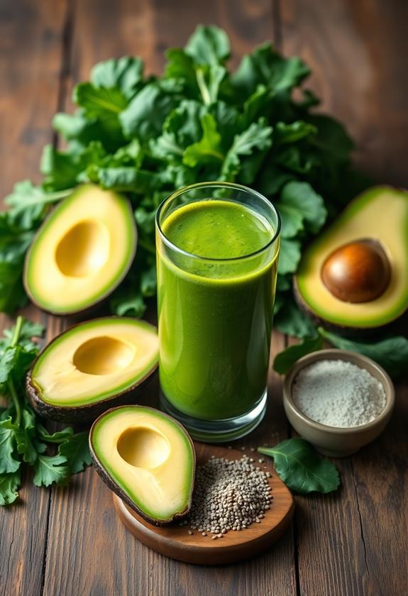 nutritious plant based smoothie mix