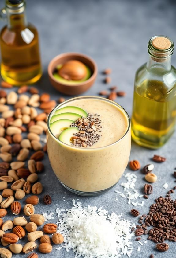 nutritious smoothie fat sources