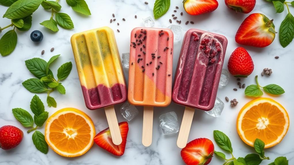 nutritious smoothie popsicle ingredients