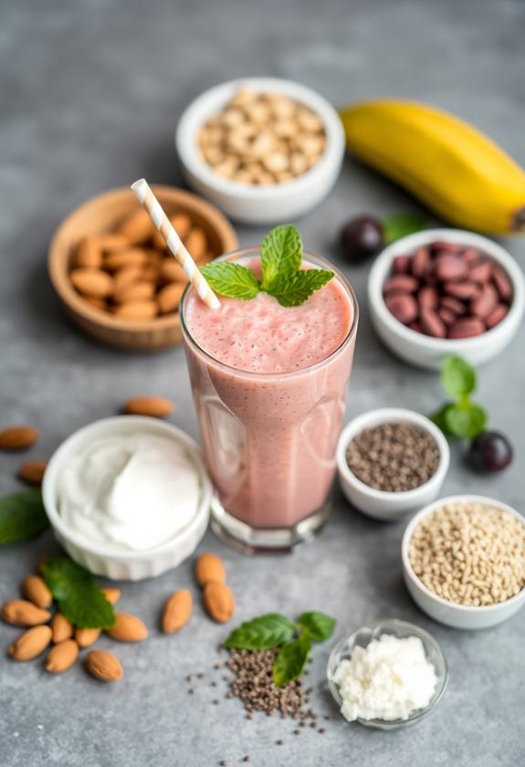 nutritious smoothie protein options