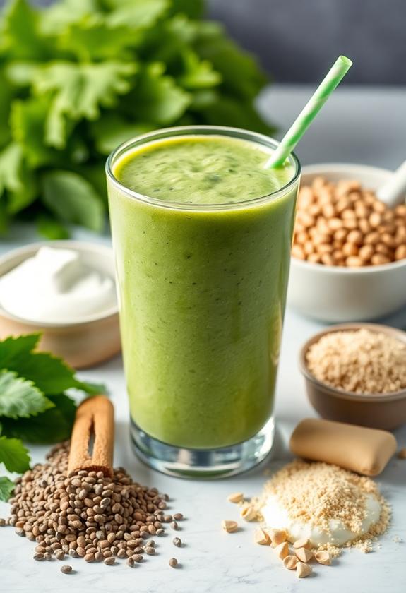 nutritious smoothie protein options