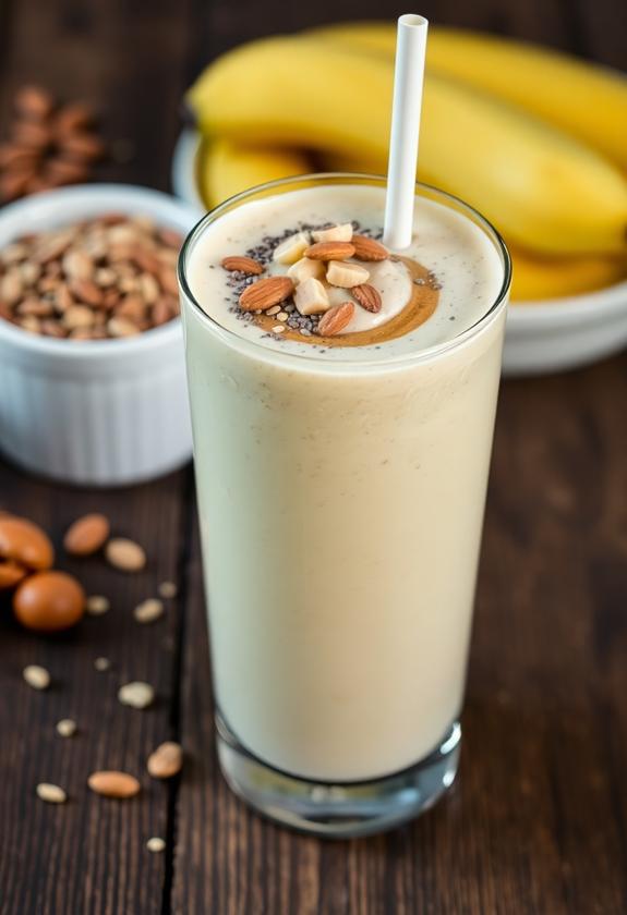 nutty banana fiber treat