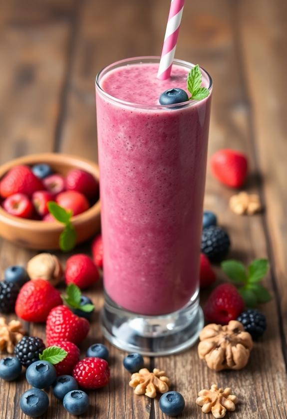 nutty berry flavor explosion