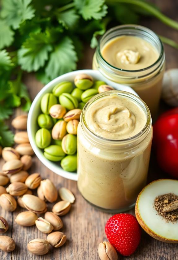 nutty green snacks delight