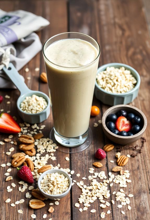 oat based nutritional supplements