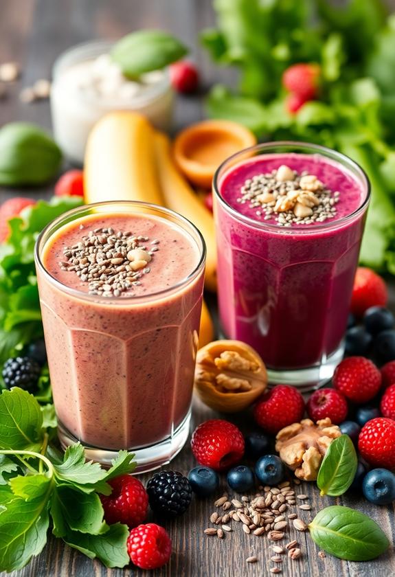 omega 3 boosts smoothie nutrition