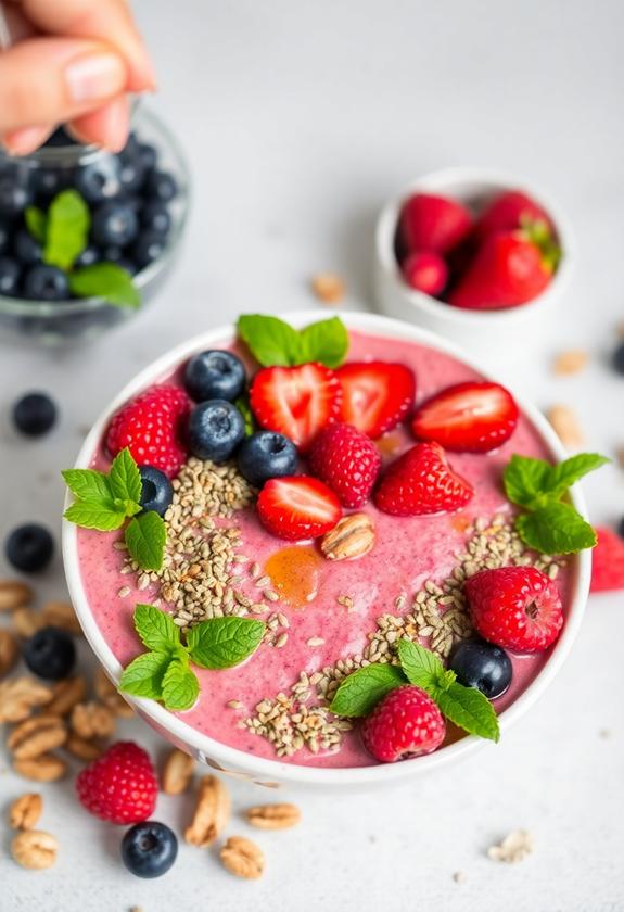 omega 3 enhanced berry blend
