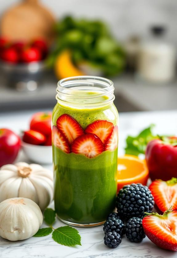 optimal smoothie ingredient balance