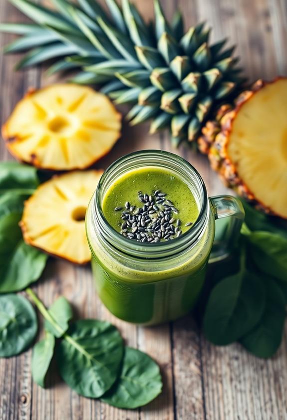 pineapple green boost blend