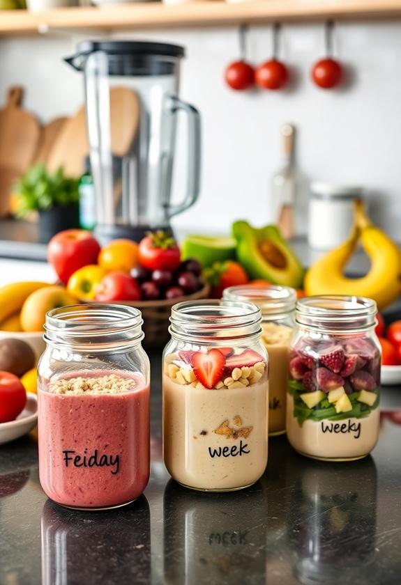 plan your smoothie routine