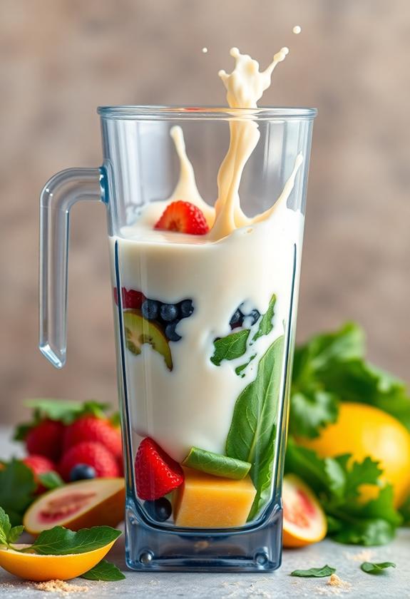 plant based dairy alternative beverage