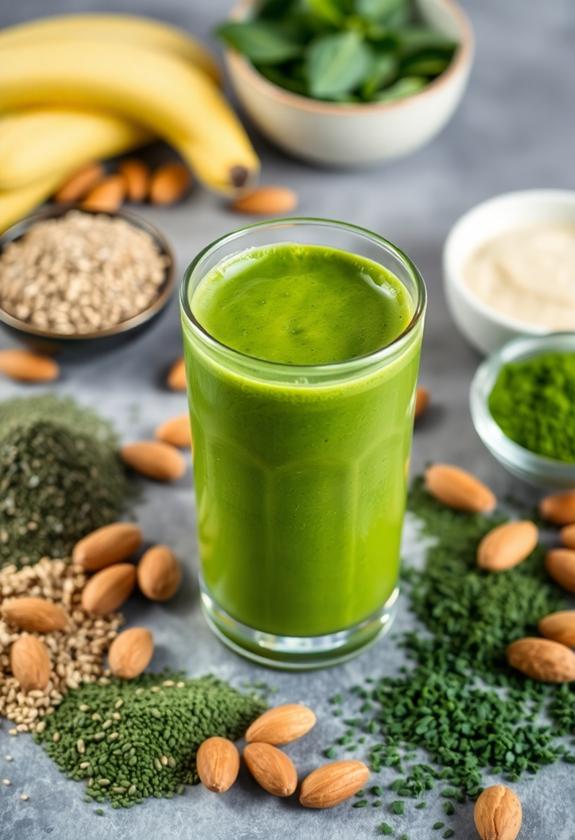 plant based smoothies boost protein