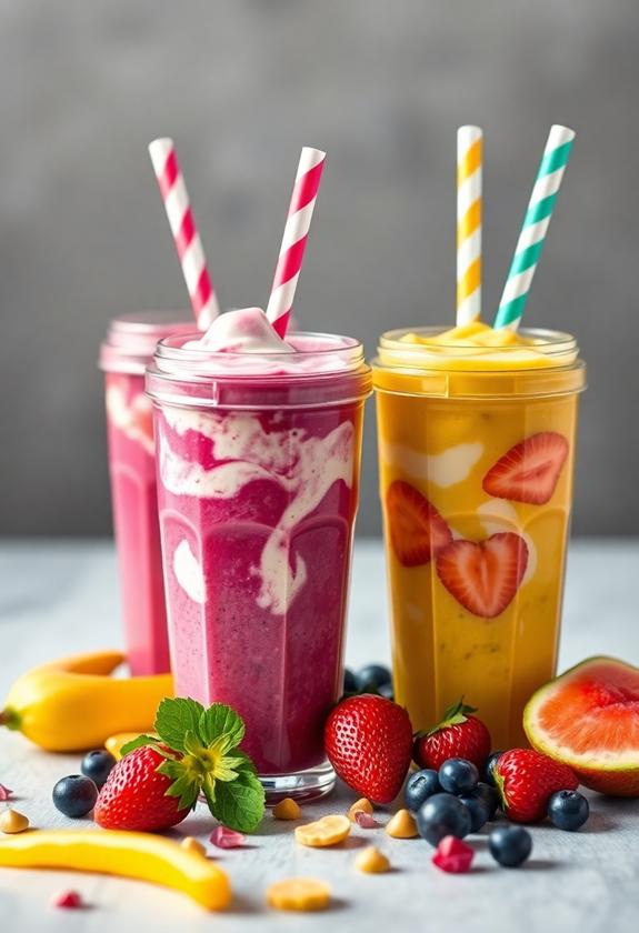 portable breakfast smoothie options