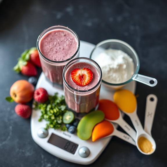 precision in ingredient measurement