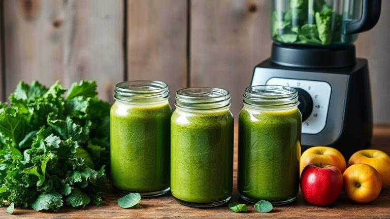 prep green smoothies efficiently