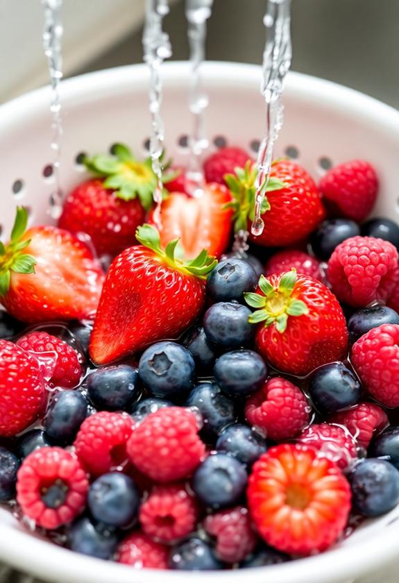 preparing fresh berries tips